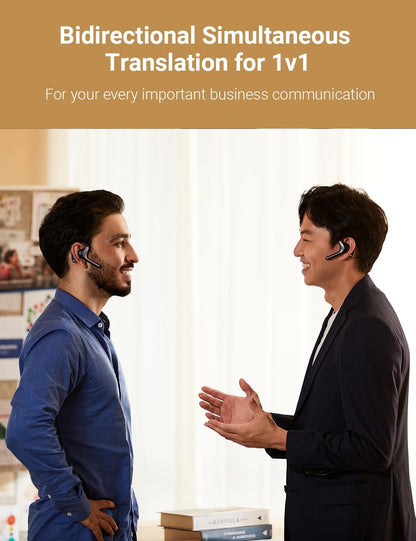 Timekettle W4 Pro AI Interpreter Earbuds Real-Time Voice Translation Earbuds with 50+ Languages