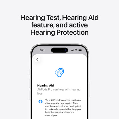 Apple AirPods Pro 3 Wireless Earbuds with Live Translation & Active Noise Cancellation