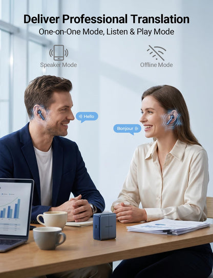 Timekettle W4 Translation Earbuds Smart AI Translator Earbuds for iOS & Android